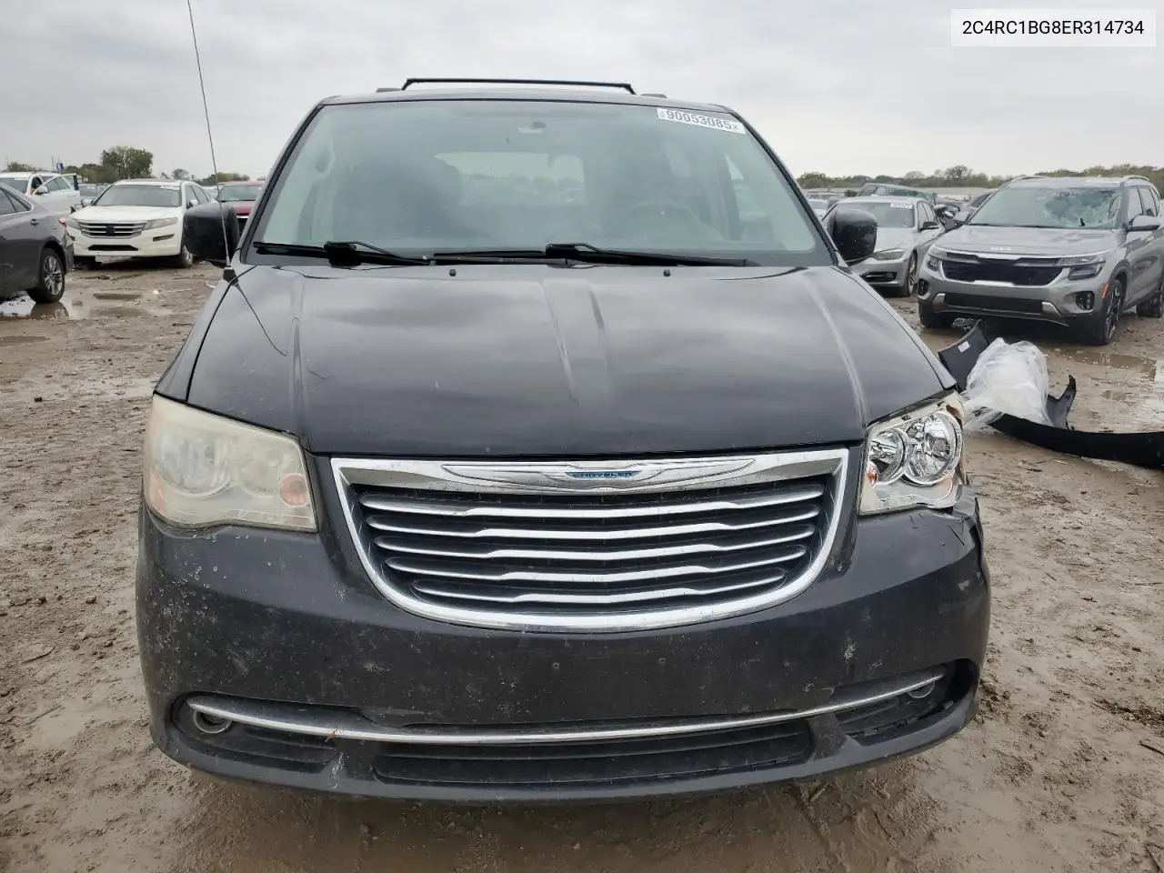 2C4RC1BG8ER314734 2014 Chrysler Town & Country Touring