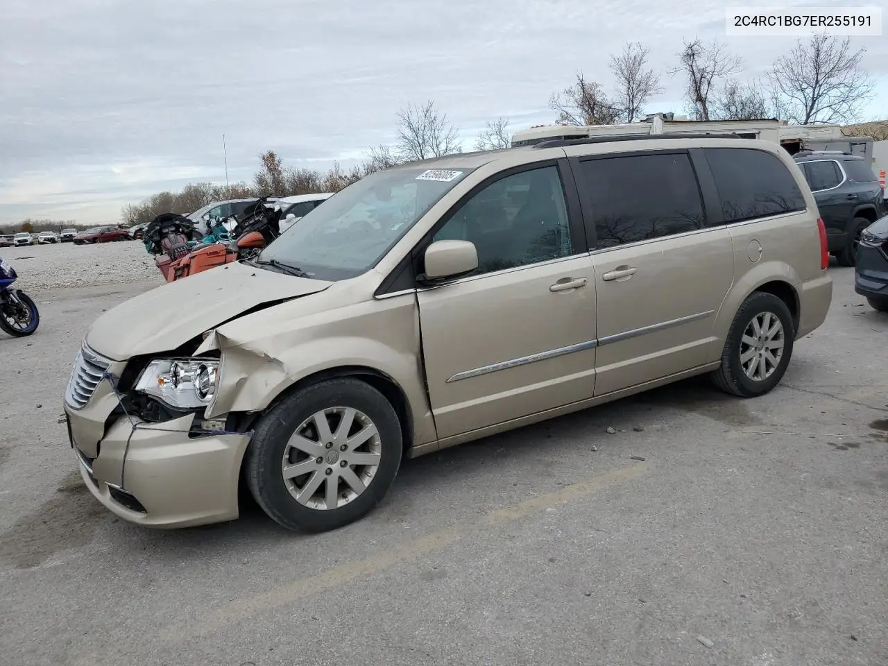 2C4RC1BG7ER255191 2014 Chrysler Town & Country Touring