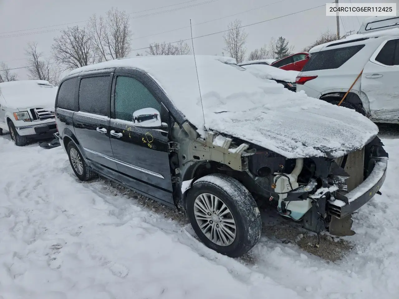 2C4RC1CG6ER112425 2014 Chrysler Town & Country Touring L