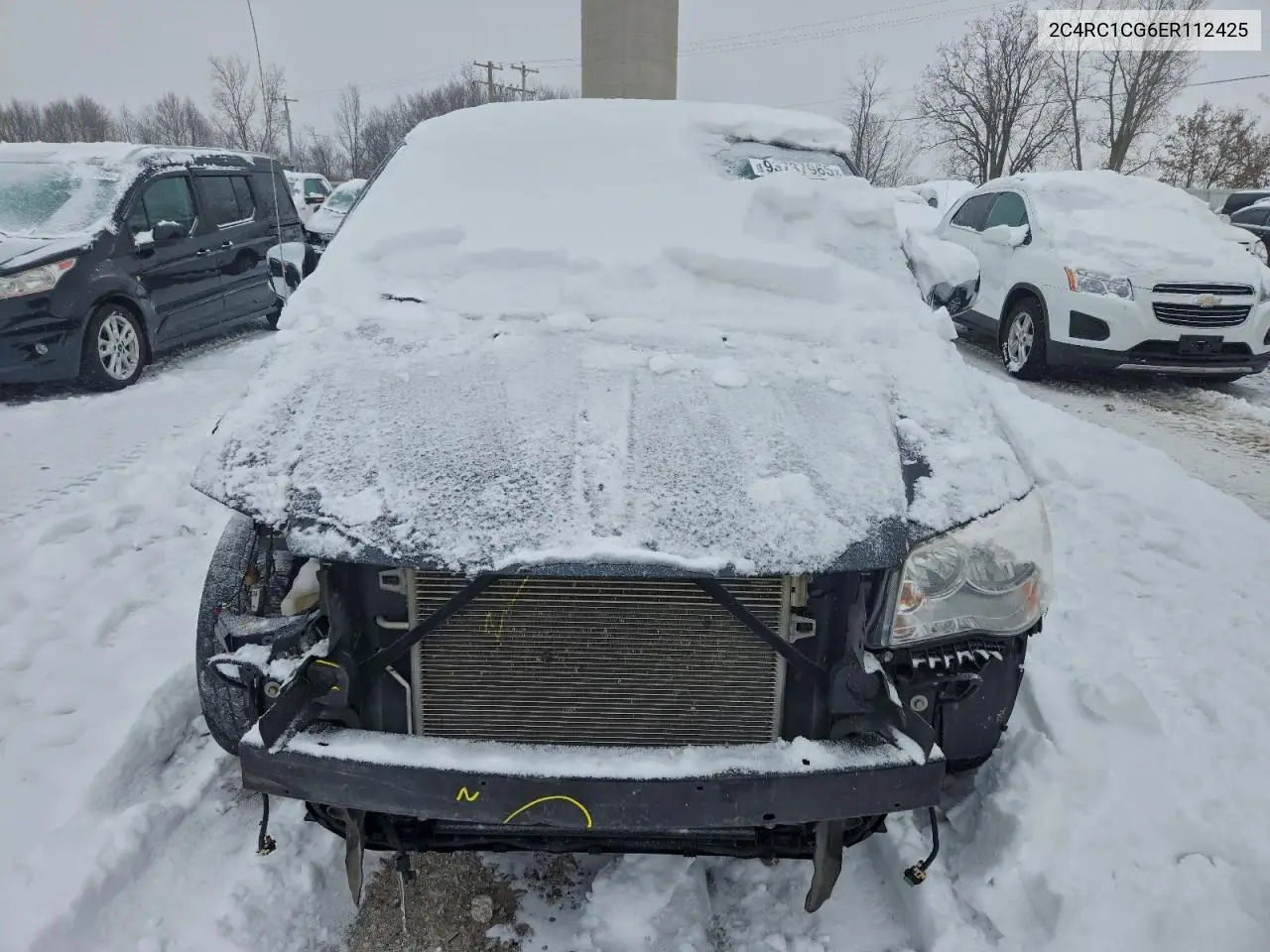 2C4RC1CG6ER112425 2014 Chrysler Town & Country Touring L