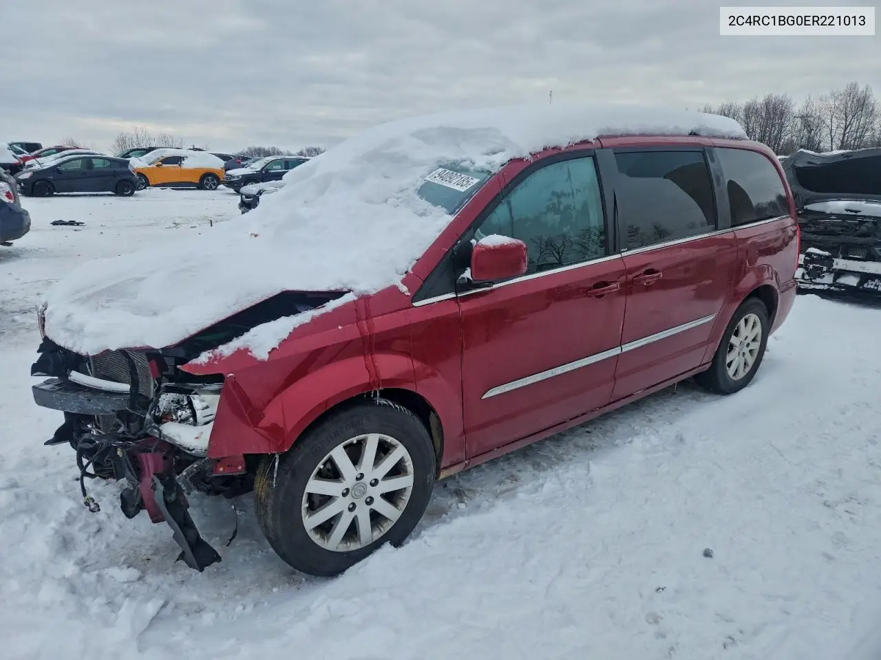 2C4RC1BG0ER221013 2014 Chrysler Town & Country Touring