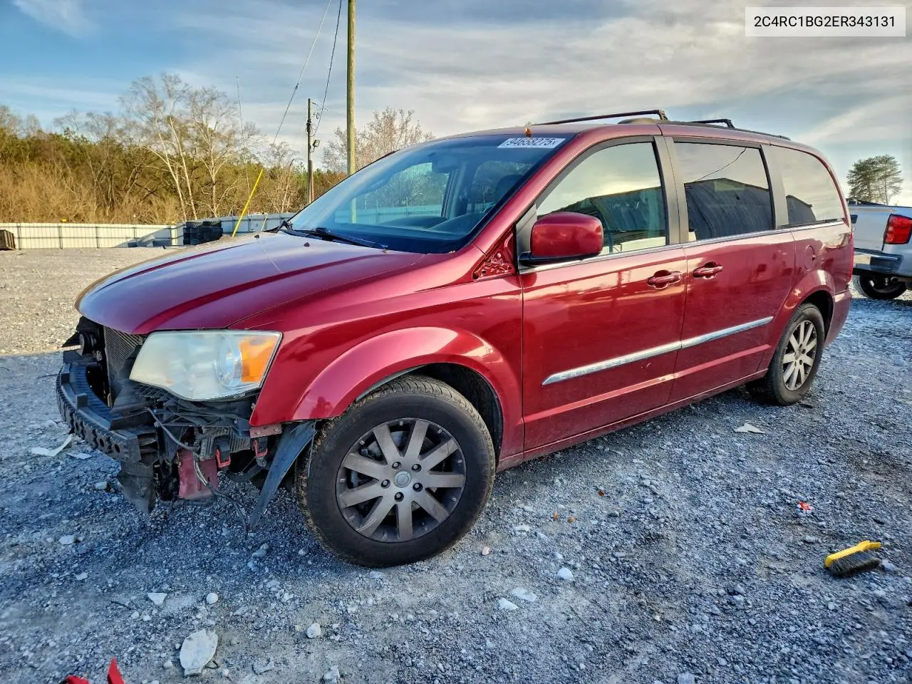 2C4RC1BG2ER343131 2014 Chrysler Town & Country Touring