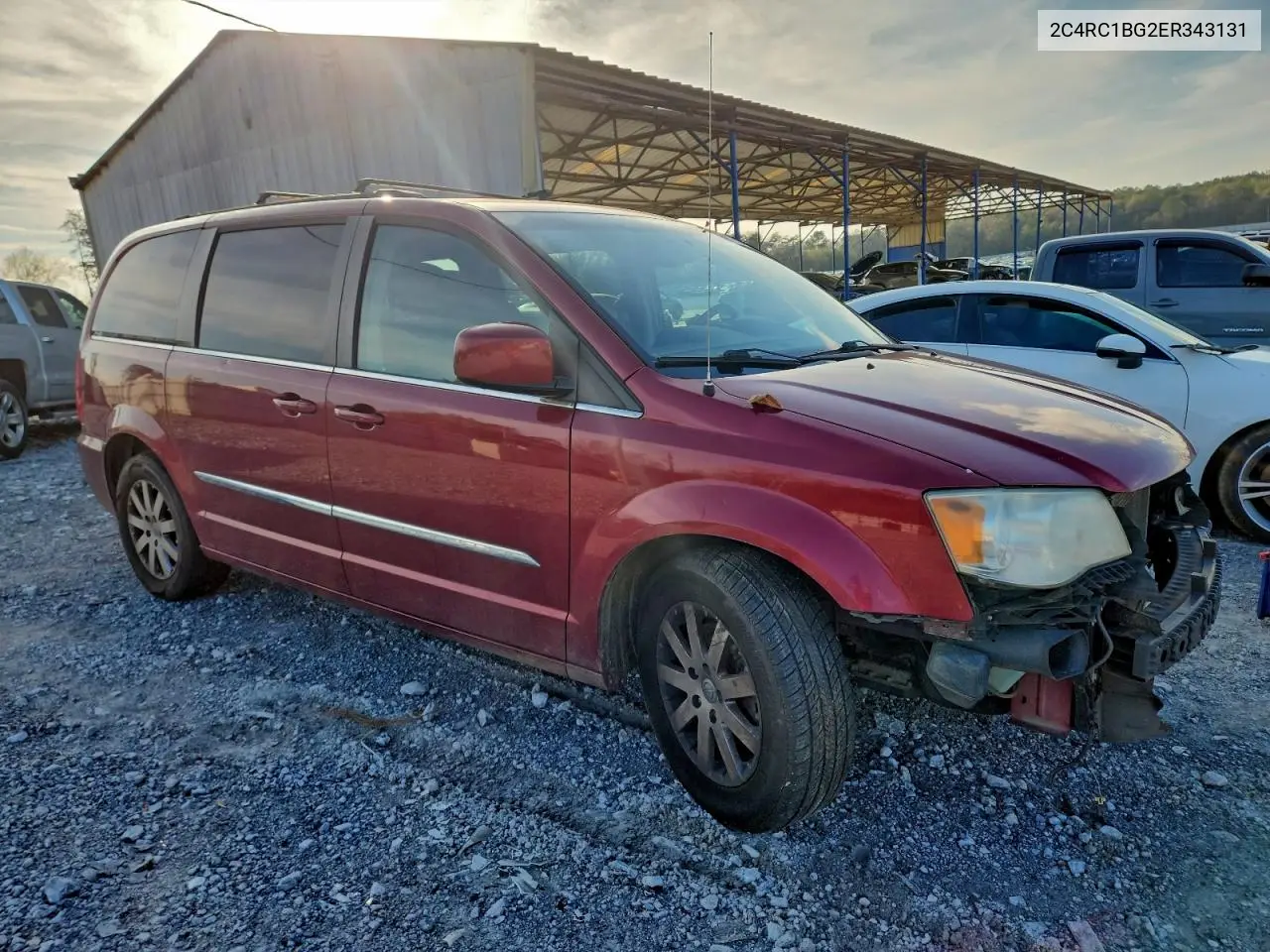 2C4RC1BG2ER343131 2014 Chrysler Town & Country Touring