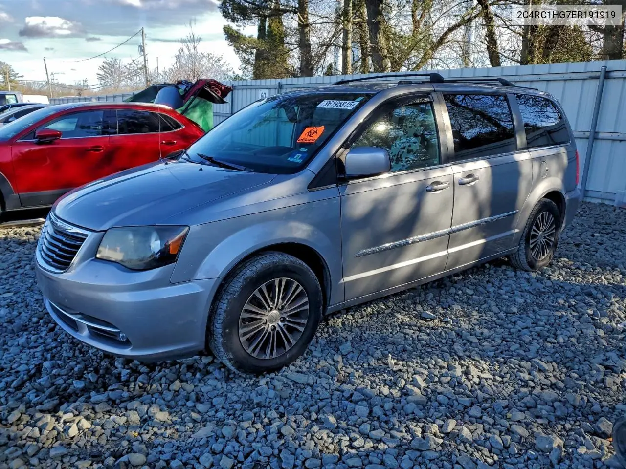 2C4RC1HG7ER191919 2014 Chrysler Town & Country S