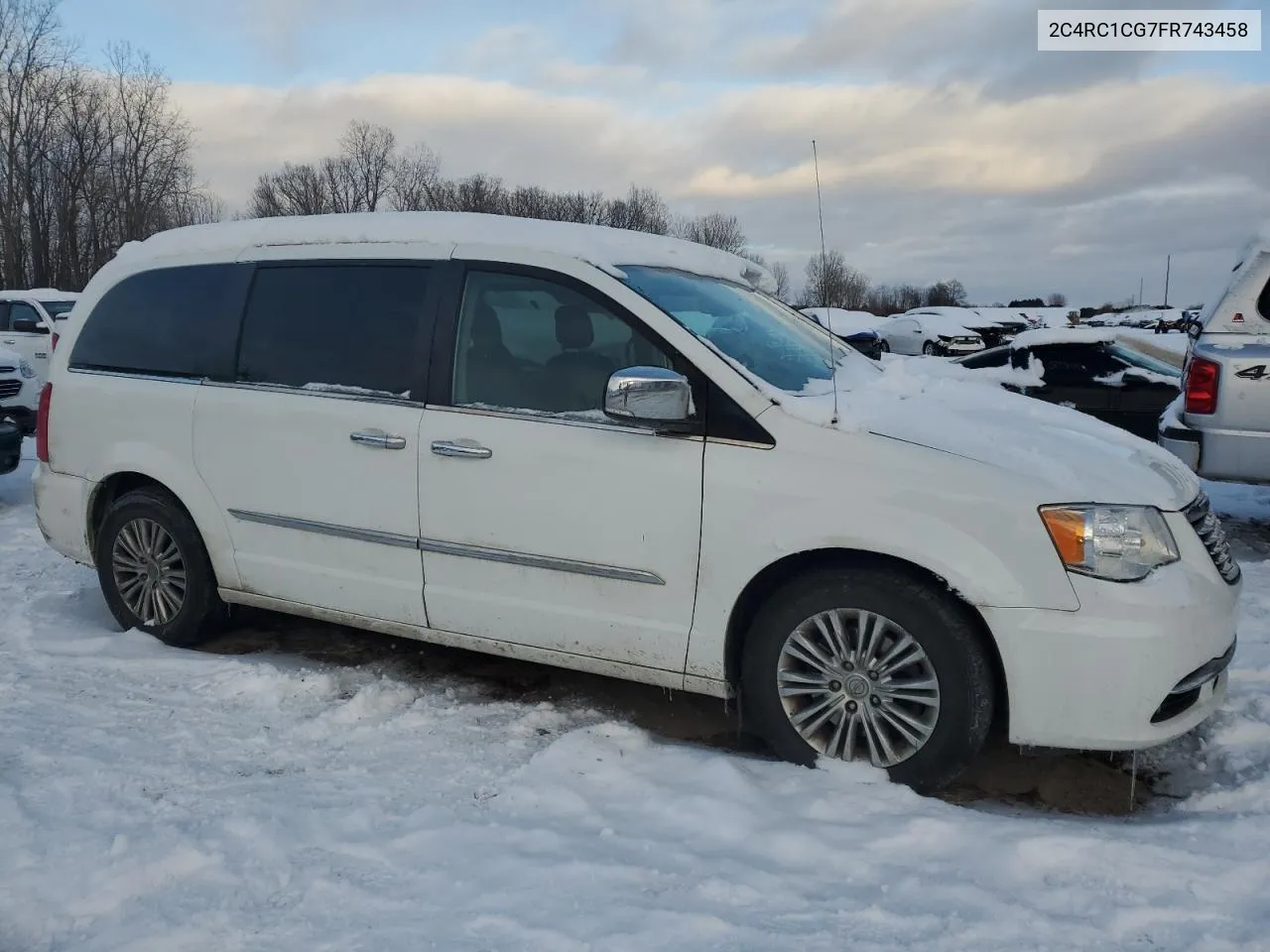 2015 Chrysler Town & Country Touring L VIN: 2C4RC1CG7FR743458 Lot: 38556714