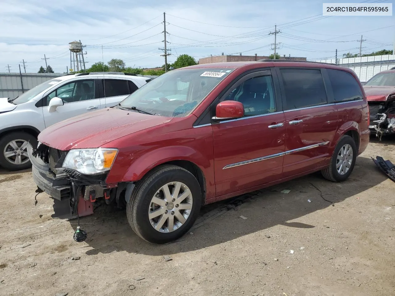 2015 Chrysler Town & Country Touring VIN: 2C4RC1BG4FR595965 Lot: 56909564