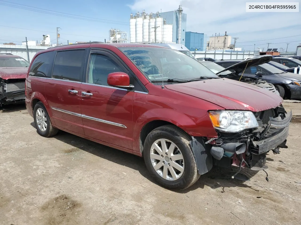 2C4RC1BG4FR595965 2015 Chrysler Town & Country Touring