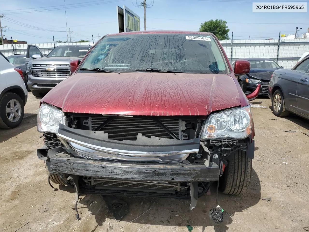 2C4RC1BG4FR595965 2015 Chrysler Town & Country Touring