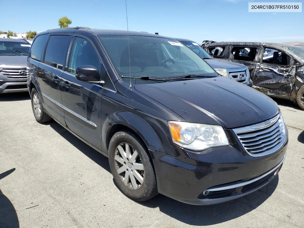 2C4RC1BG7FR510150 2015 Chrysler Town & Country Touring