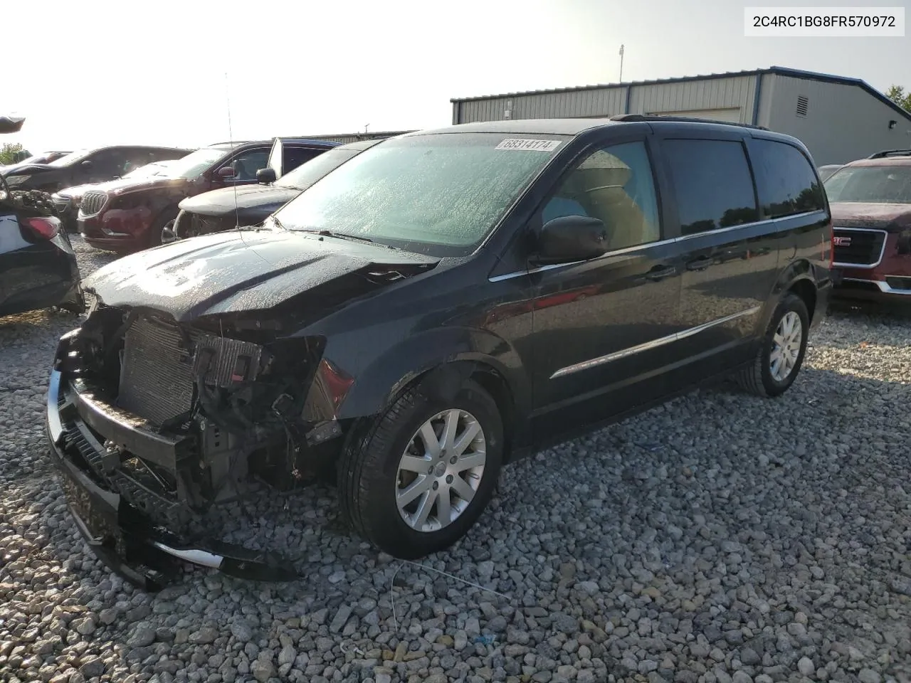 2C4RC1BG8FR570972 2015 Chrysler Town & Country Touring