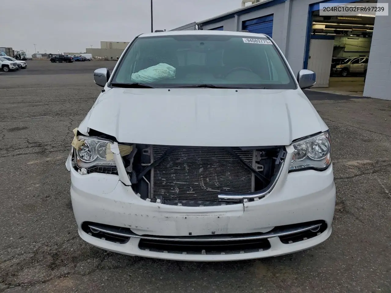 2C4RC1GG2FR697239 2015 Chrysler Town & Country Limited Platinum