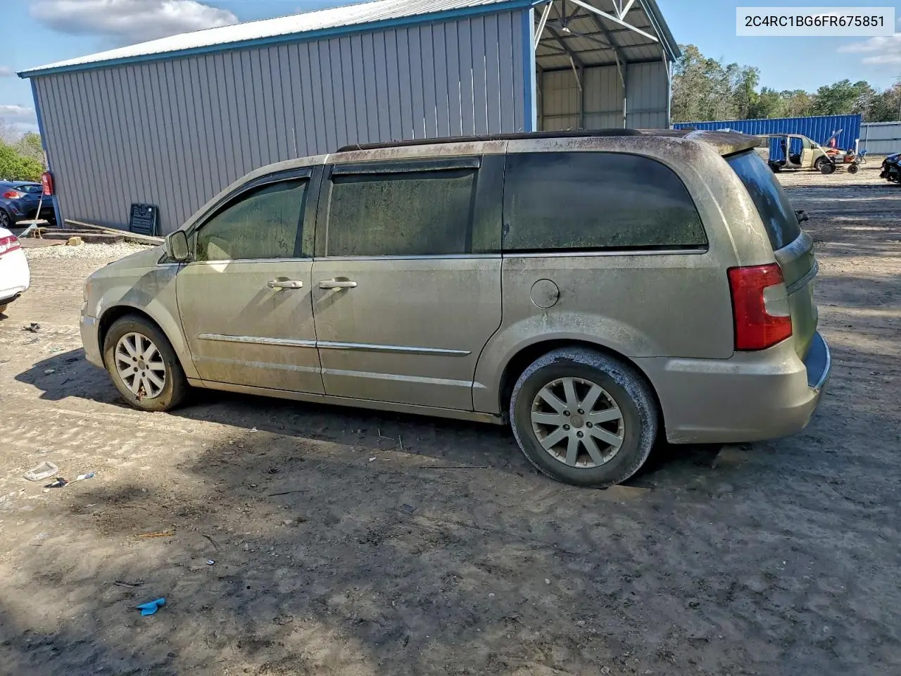 2C4RC1BG6FR675851 2015 Chrysler Town & Country Touring