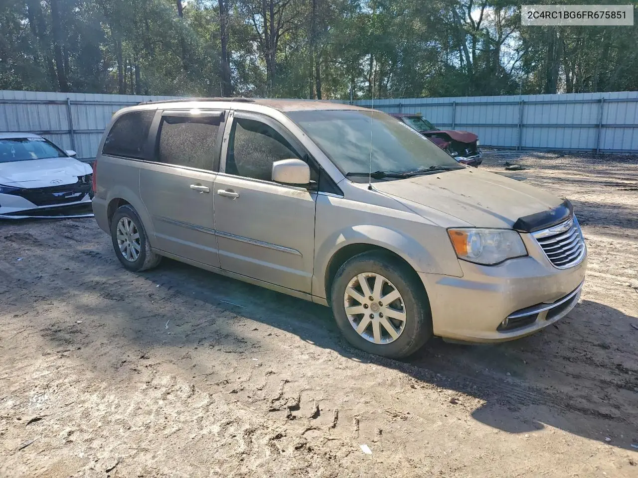 2C4RC1BG6FR675851 2015 Chrysler Town & Country Touring