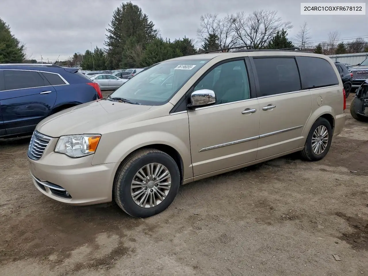 2C4RC1CGXFR678122 2015 Chrysler Town & Country Touring L