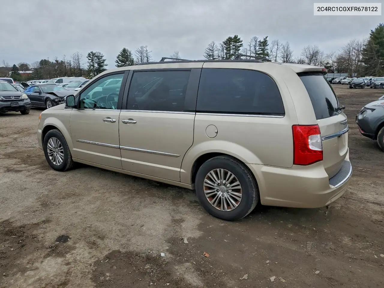 2C4RC1CGXFR678122 2015 Chrysler Town & Country Touring L