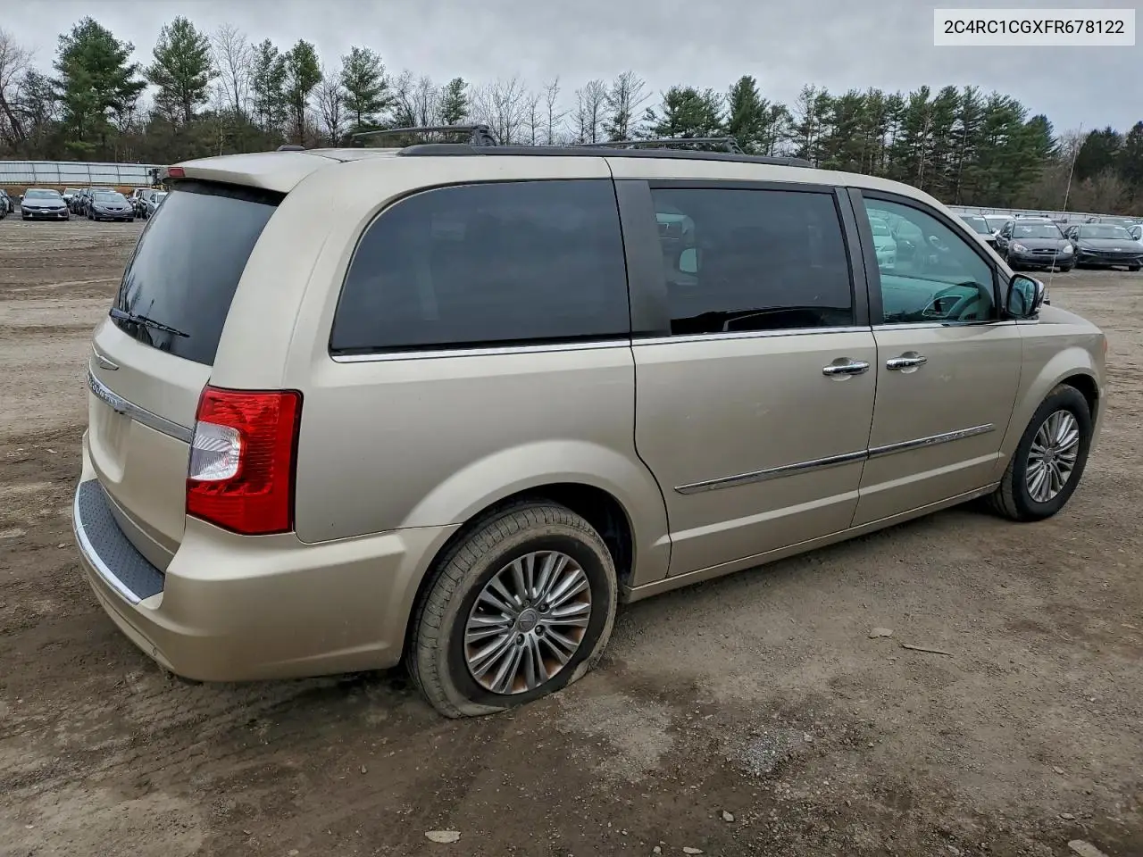 2C4RC1CGXFR678122 2015 Chrysler Town & Country Touring L