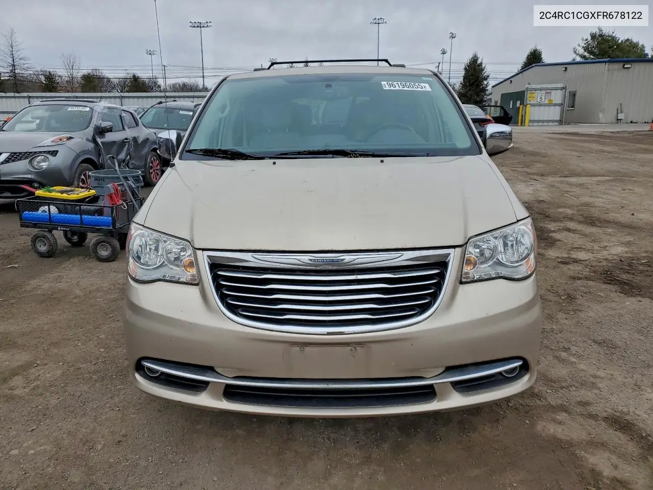2C4RC1CGXFR678122 2015 Chrysler Town & Country Touring L