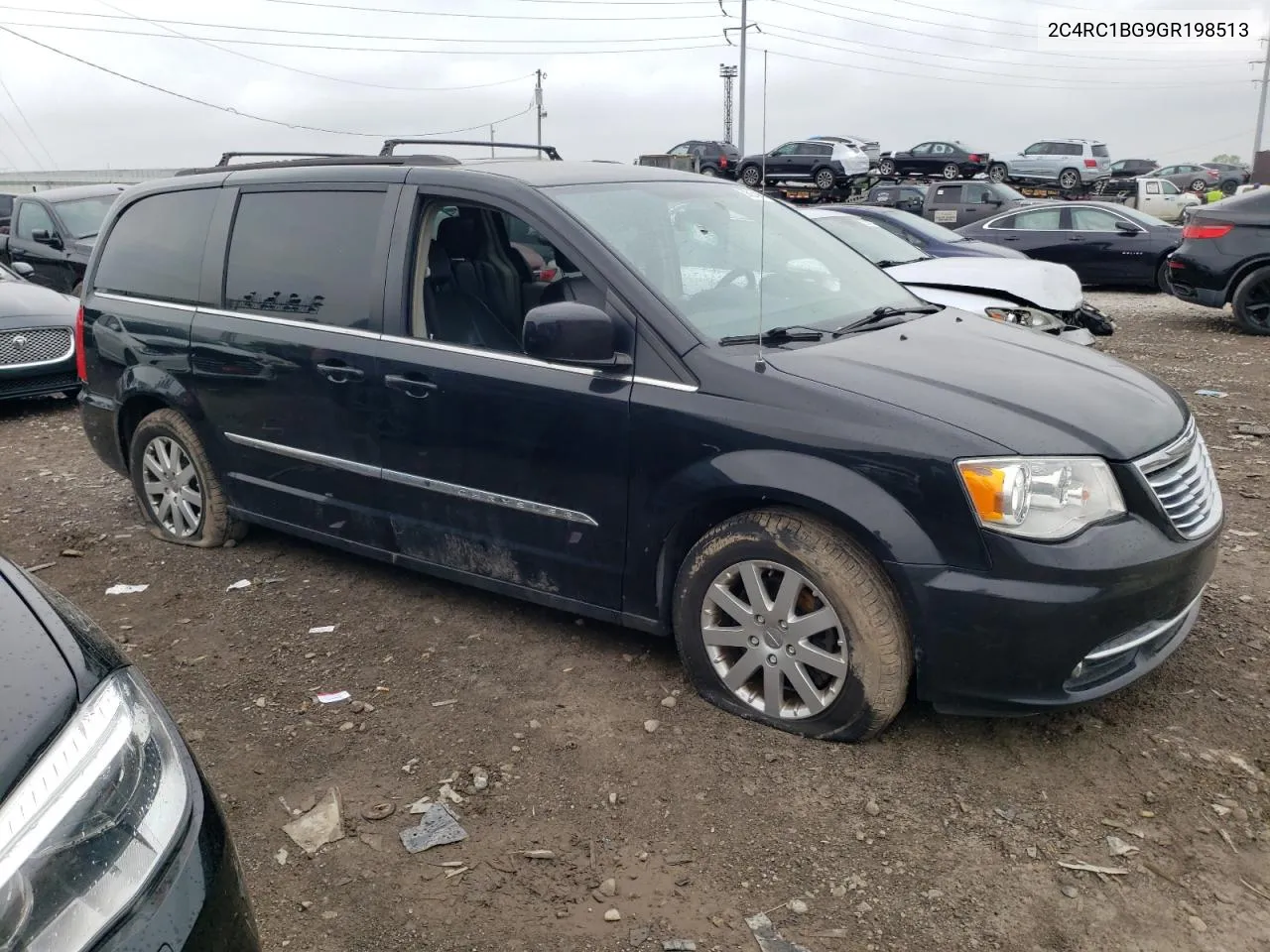 2016 Chrysler Town & Country Touring VIN: 2C4RC1BG9GR198513 Lot: 53562494