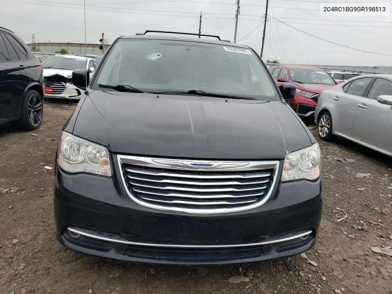 2016 Chrysler Town & Country Touring VIN: 2C4RC1BG9GR198513 Lot: 53562494