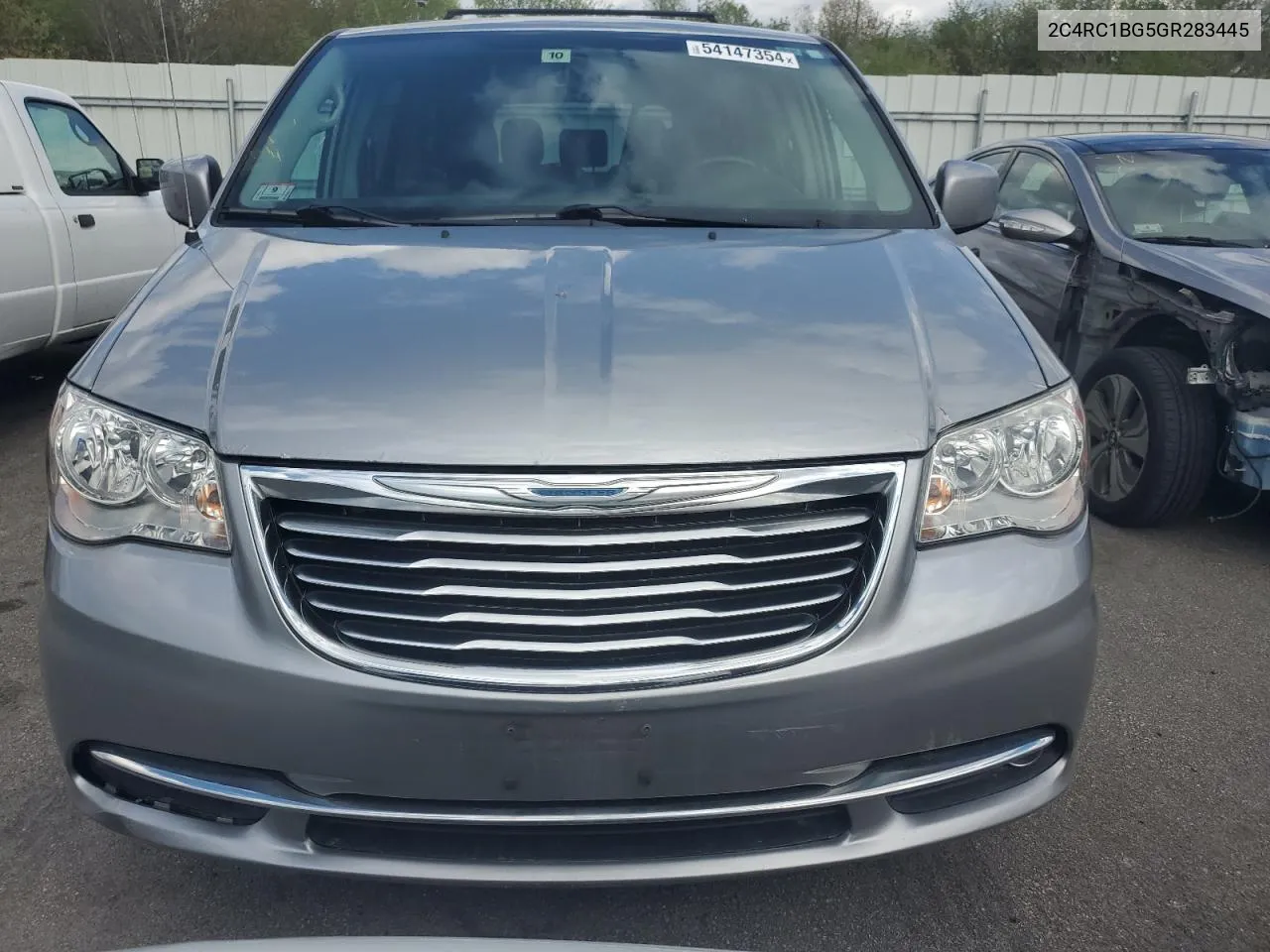 2C4RC1BG5GR283445 2016 Chrysler Town & Country Touring