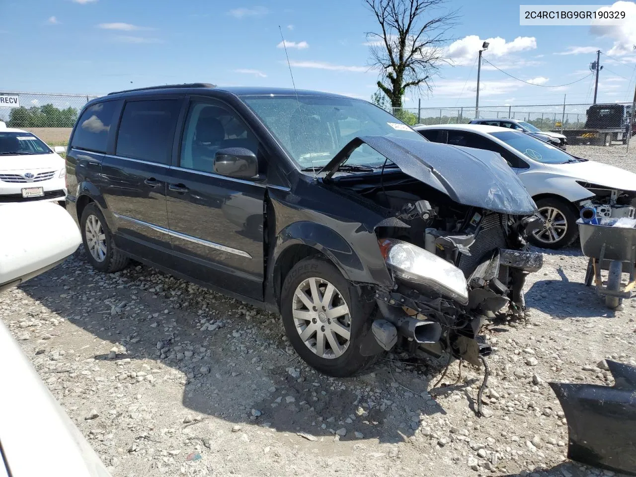 2016 Chrysler Town & Country Touring VIN: 2C4RC1BG9GR190329 Lot: 54431424