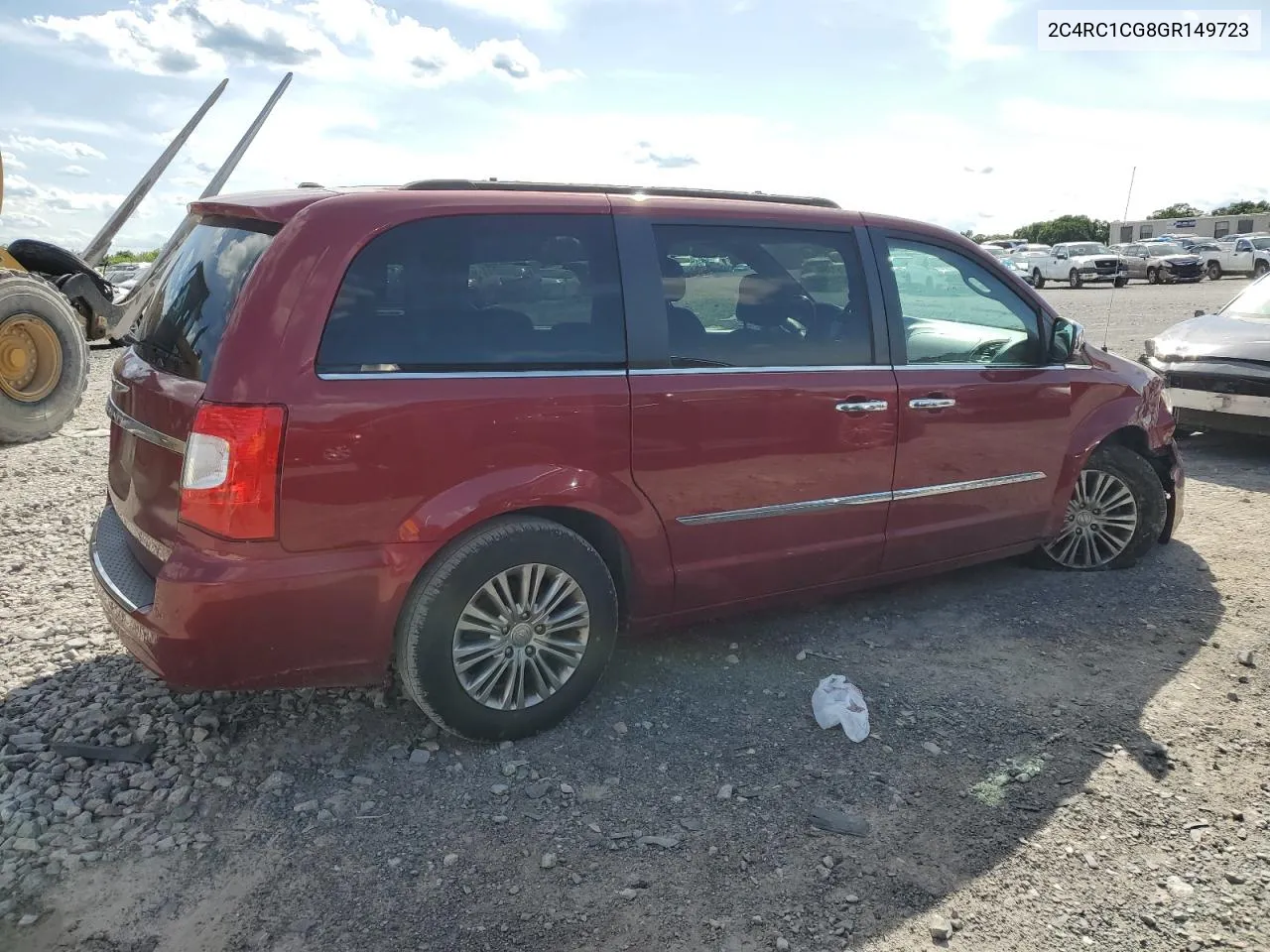 2016 Chrysler Town & Country Touring L VIN: 2C4RC1CG8GR149723 Lot: 56261094