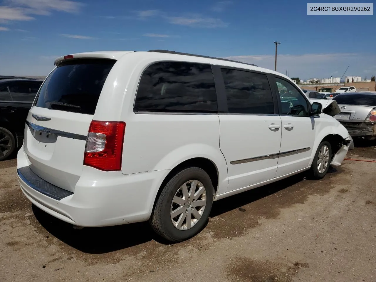 2016 Chrysler Town & Country Touring VIN: 2C4RC1BGXGR290262 Lot: 69706034