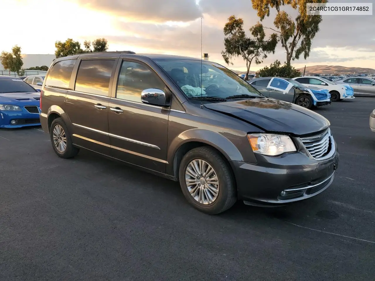 2C4RC1CG1GR174852 2016 Chrysler Town & Country Touring L