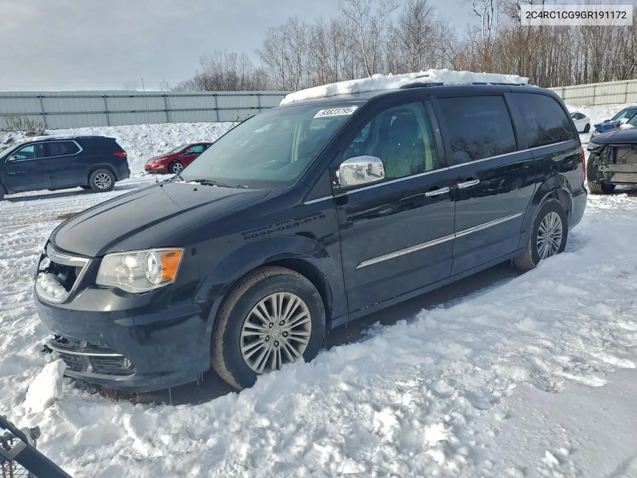 2C4RC1CG9GR191172 2016 Chrysler Town & Country Touring L