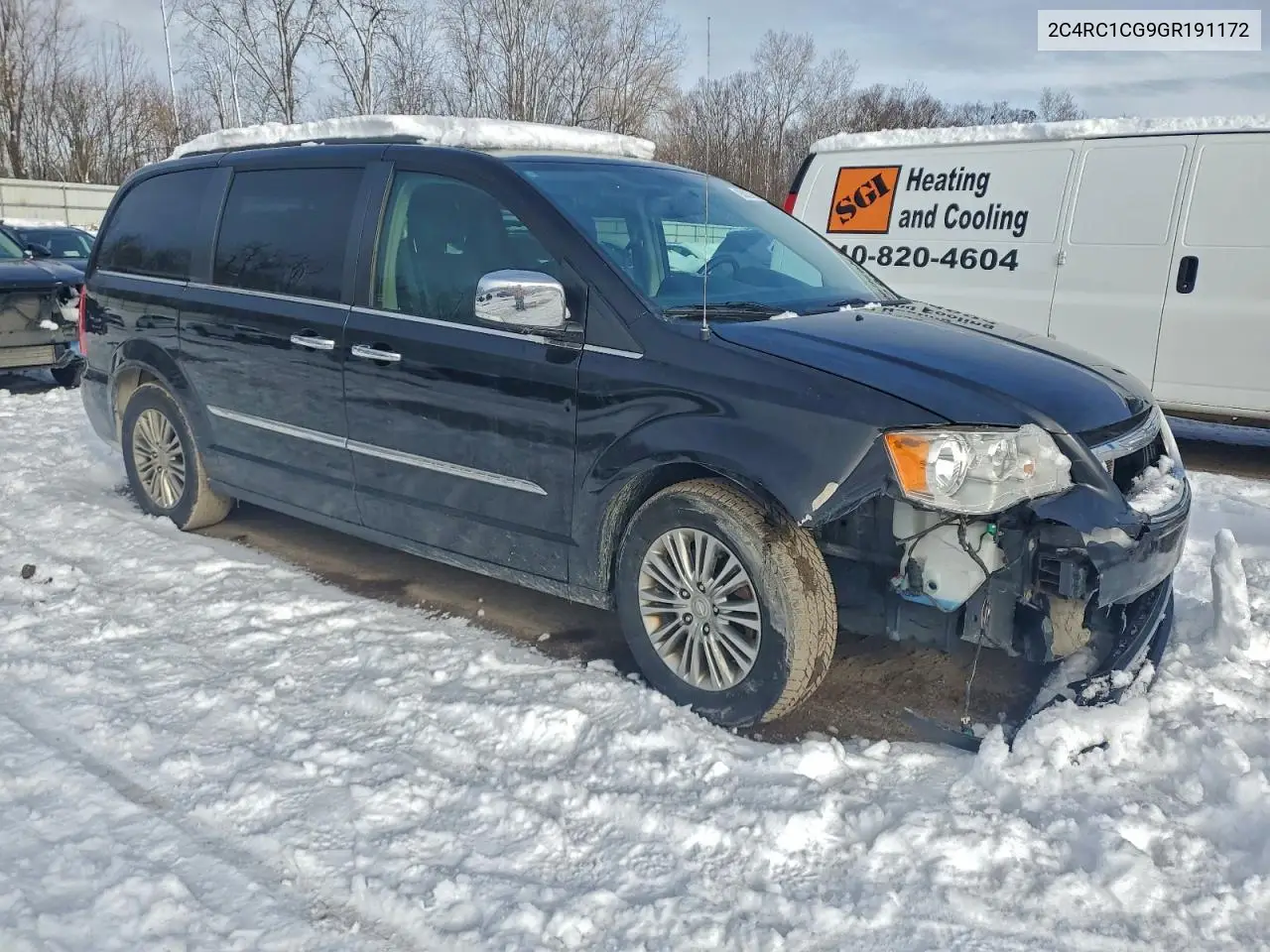 2C4RC1CG9GR191172 2016 Chrysler Town & Country Touring L