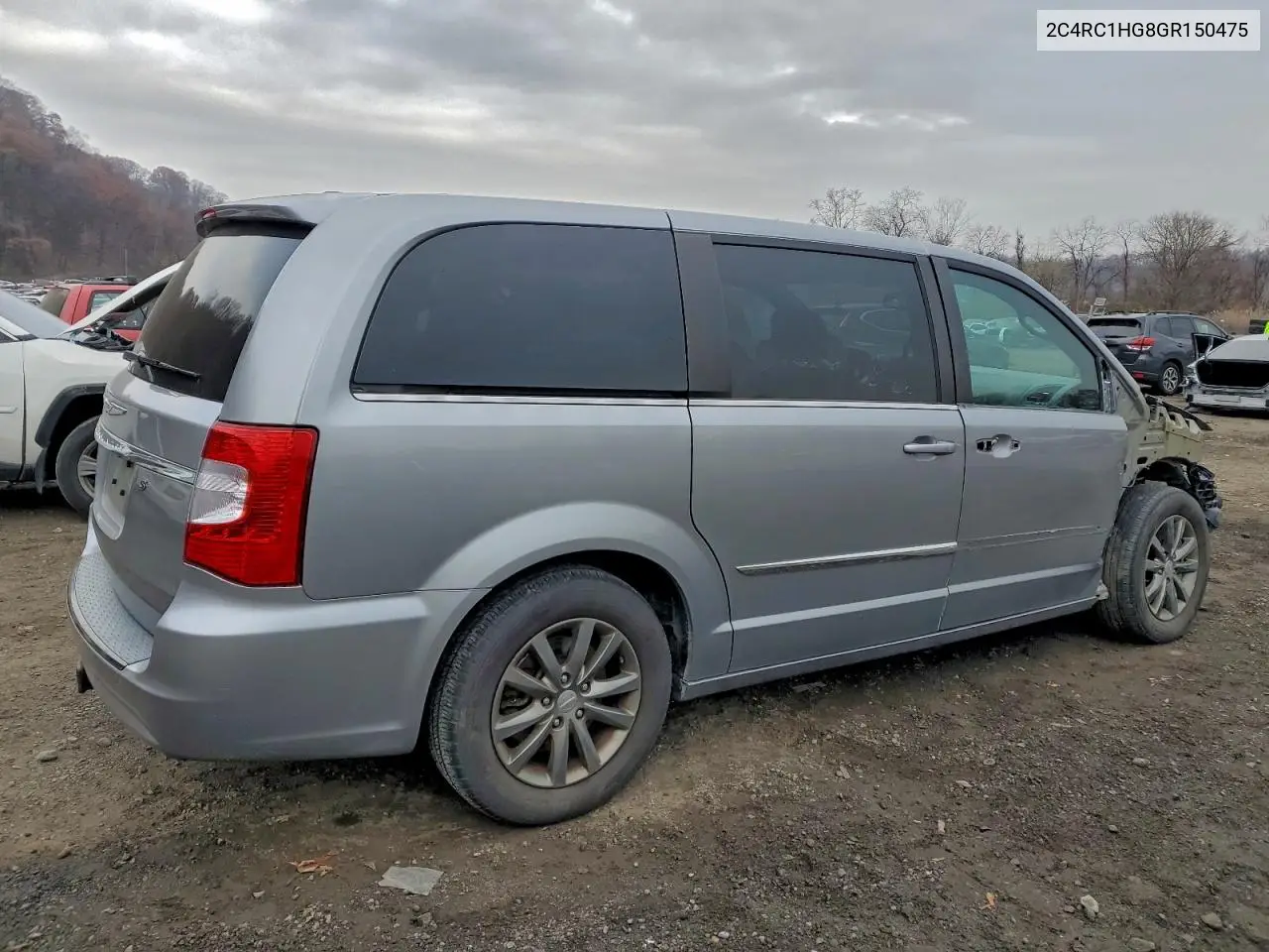 2C4RC1HG8GR150475 2016 Chrysler Town & Country S