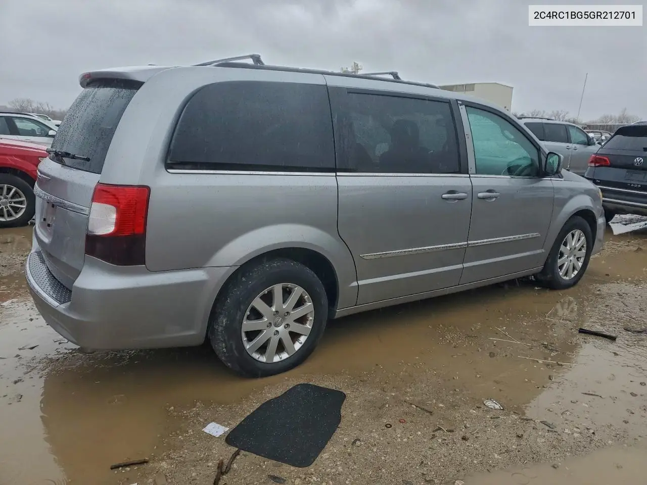 2C4RC1BG5GR212701 2016 Chrysler Town & Country Touring