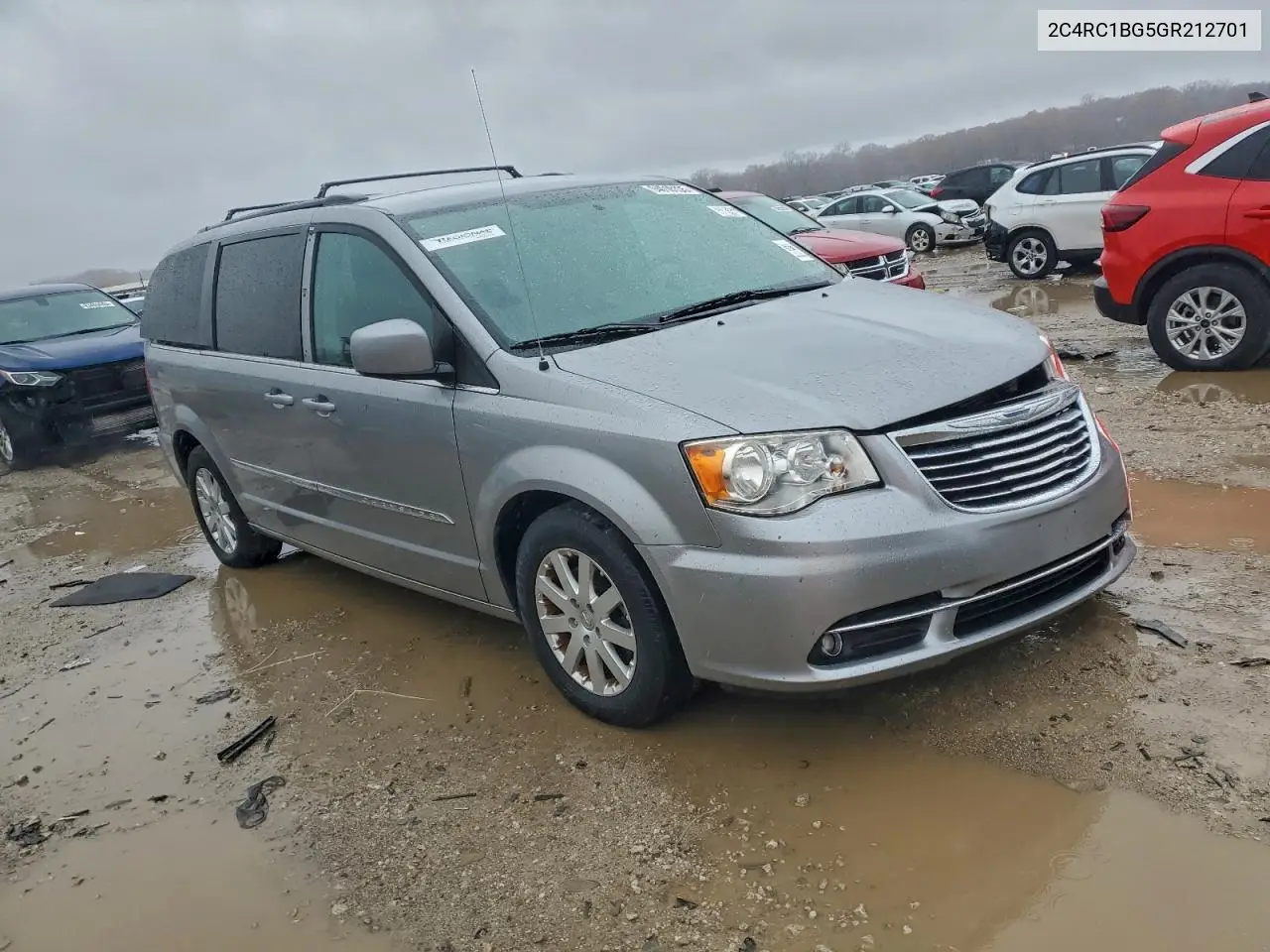 2C4RC1BG5GR212701 2016 Chrysler Town & Country Touring