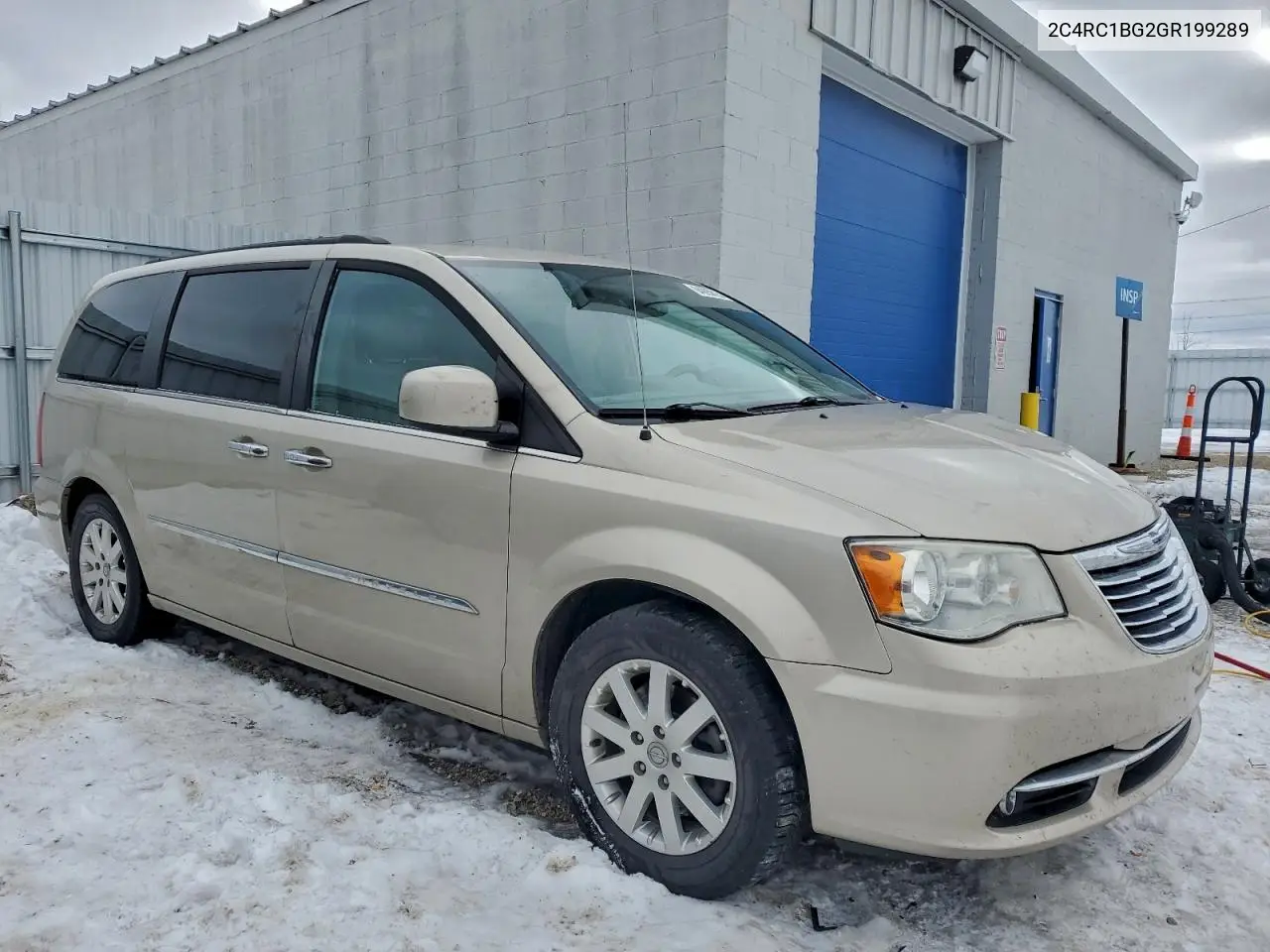 2C4RC1BG2GR199289 2016 Chrysler Town & Country Touring