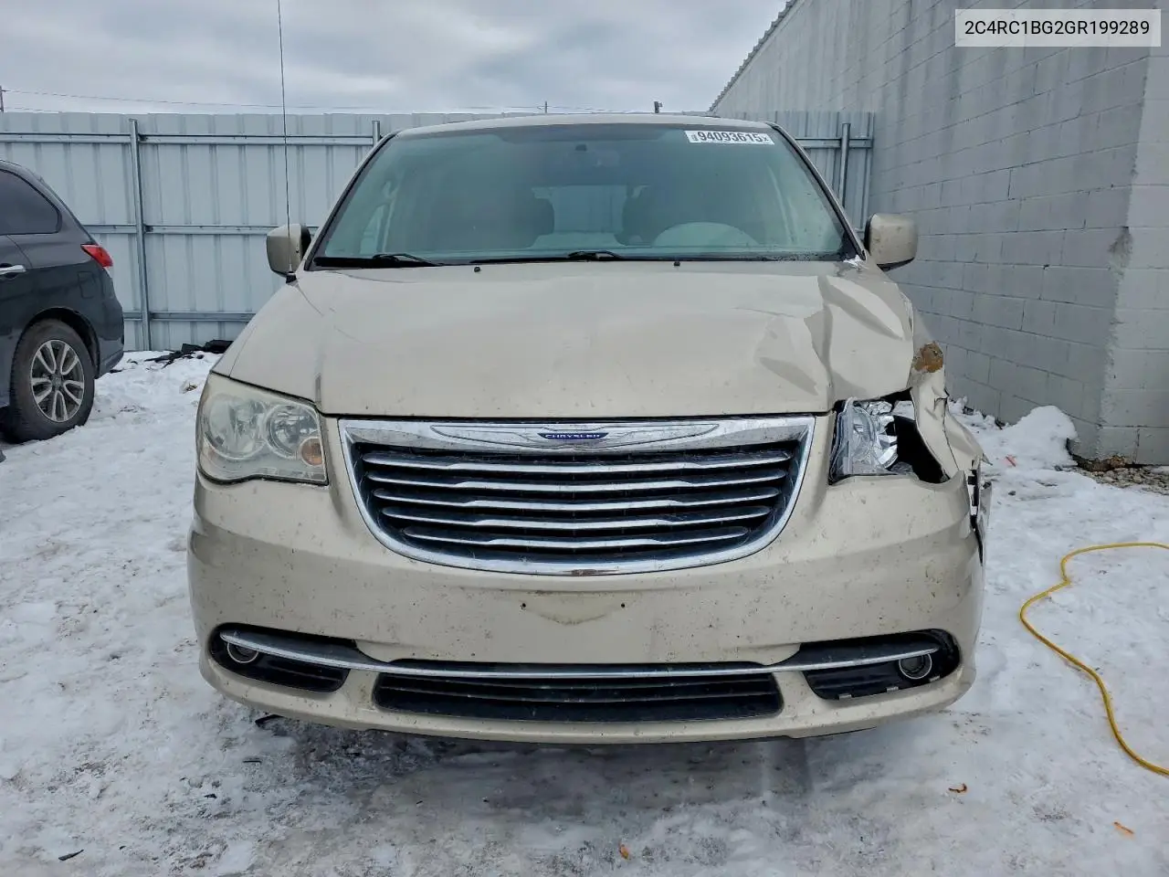 2C4RC1BG2GR199289 2016 Chrysler Town & Country Touring