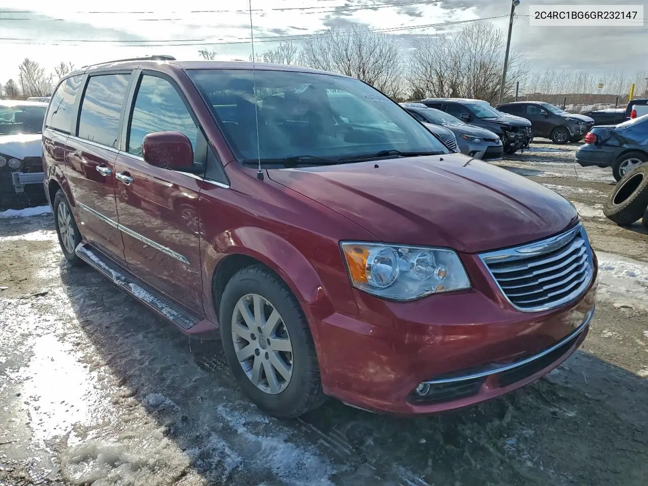 2C4RC1BG6GR232147 2016 Chrysler Town & Country Touring