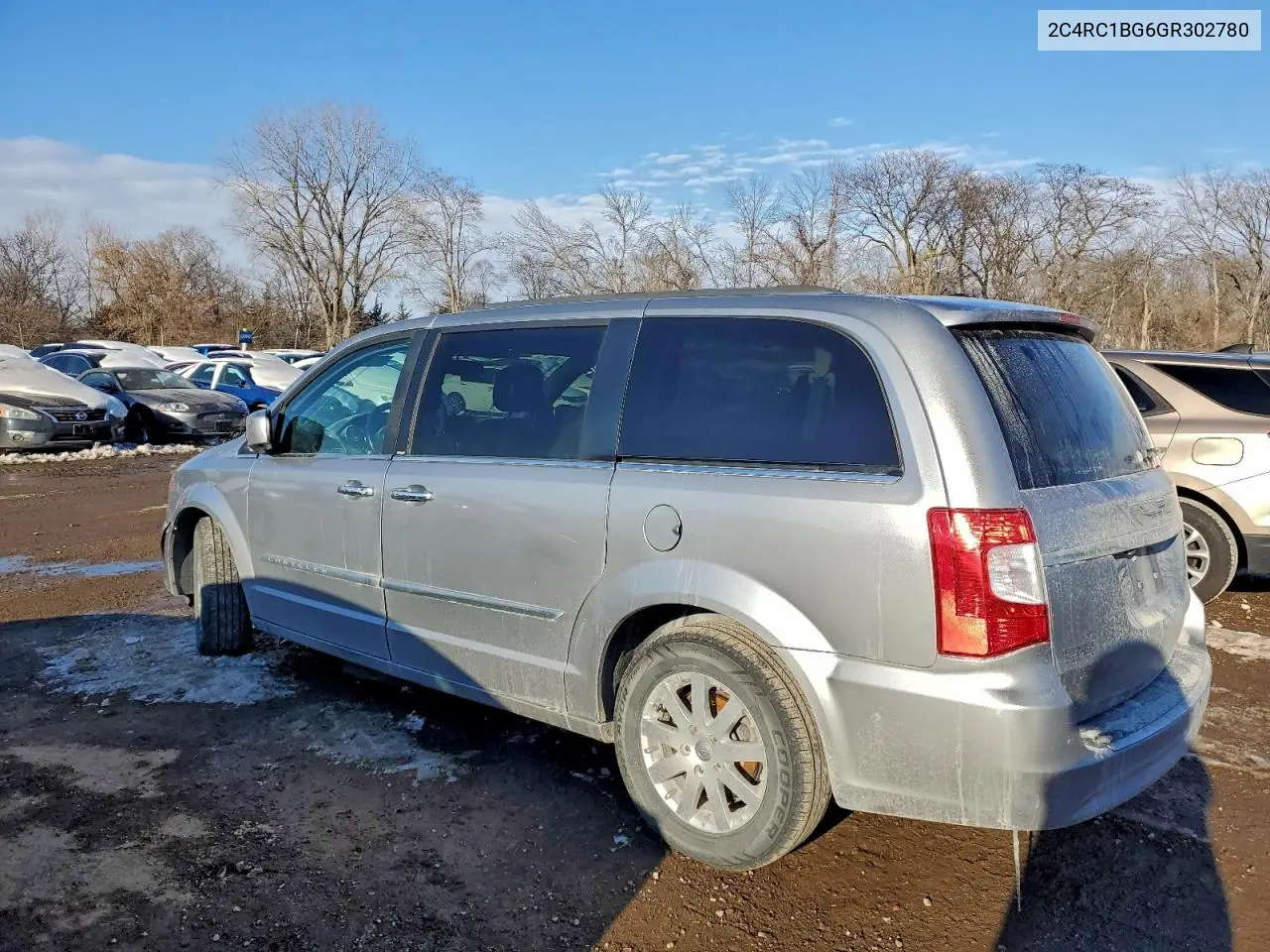 2C4RC1BG6GR302780 2016 Chrysler Town & Country Touring