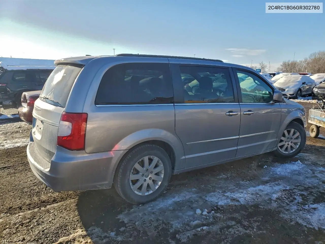 2C4RC1BG6GR302780 2016 Chrysler Town & Country Touring