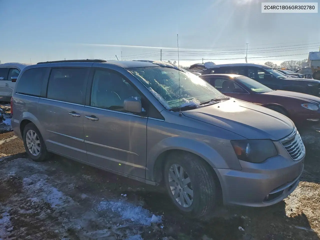 2C4RC1BG6GR302780 2016 Chrysler Town & Country Touring