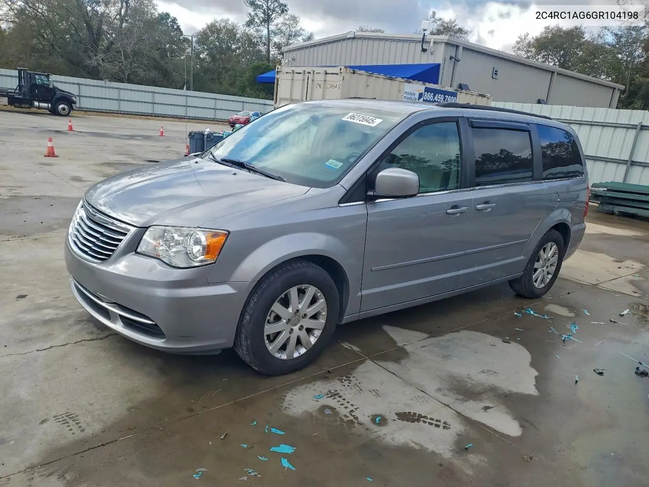 2C4RC1AG6GR104198 2016 Chrysler Town & Country Lx