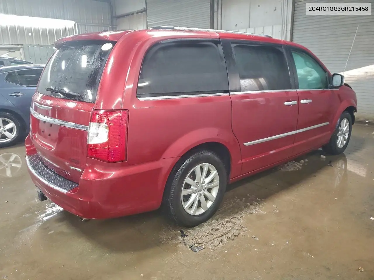 2C4RC1GG3GR215458 2016 Chrysler Town & Country Limited Platinum