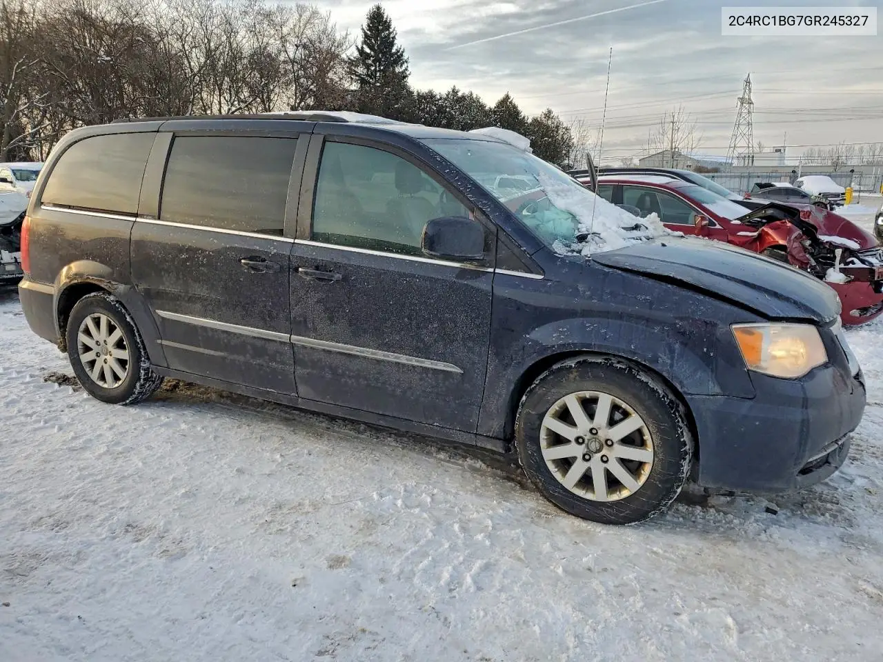 2C4RC1BG7GR245327 2016 Chrysler Town & Country Touring