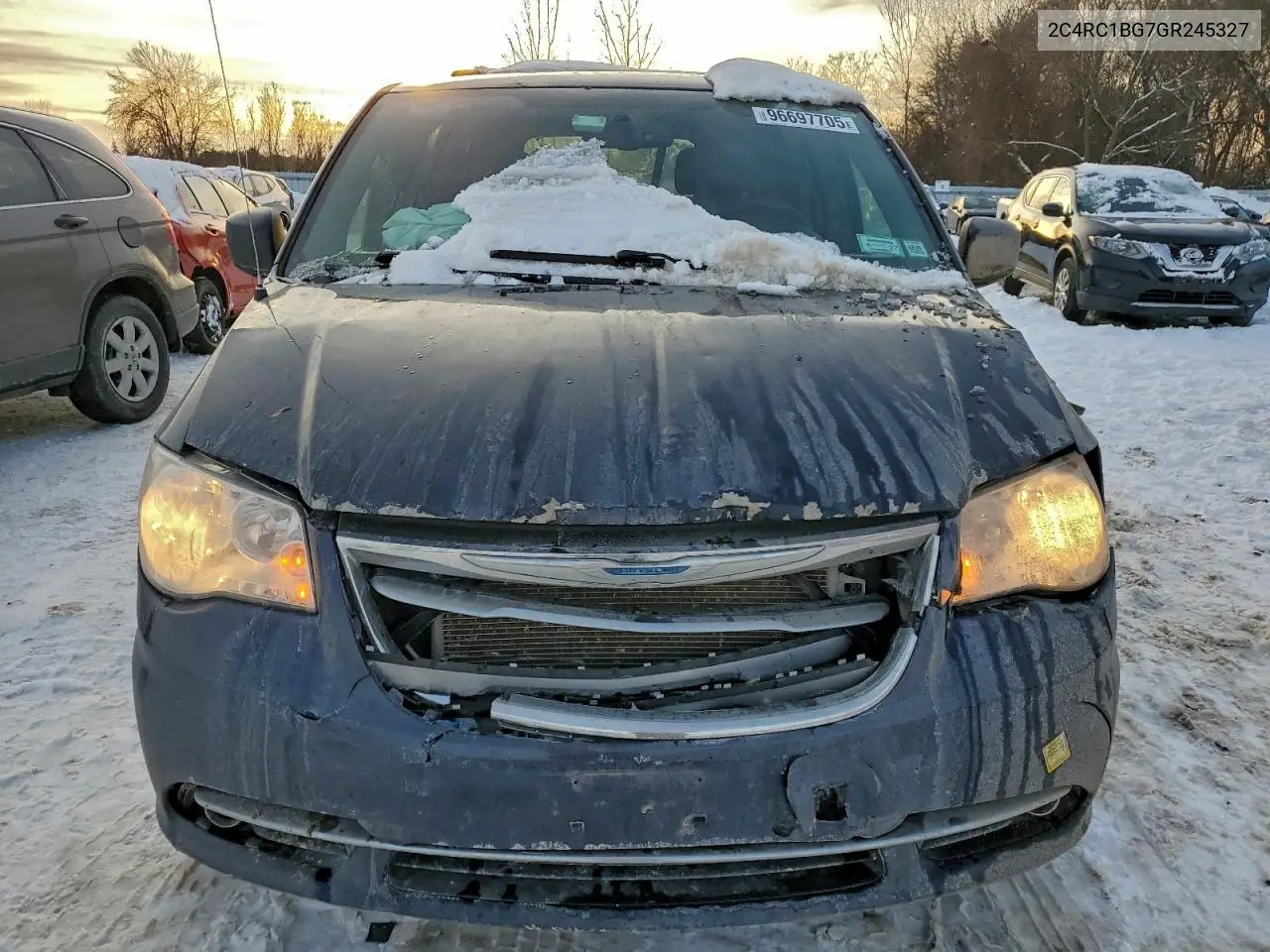 2C4RC1BG7GR245327 2016 Chrysler Town & Country Touring