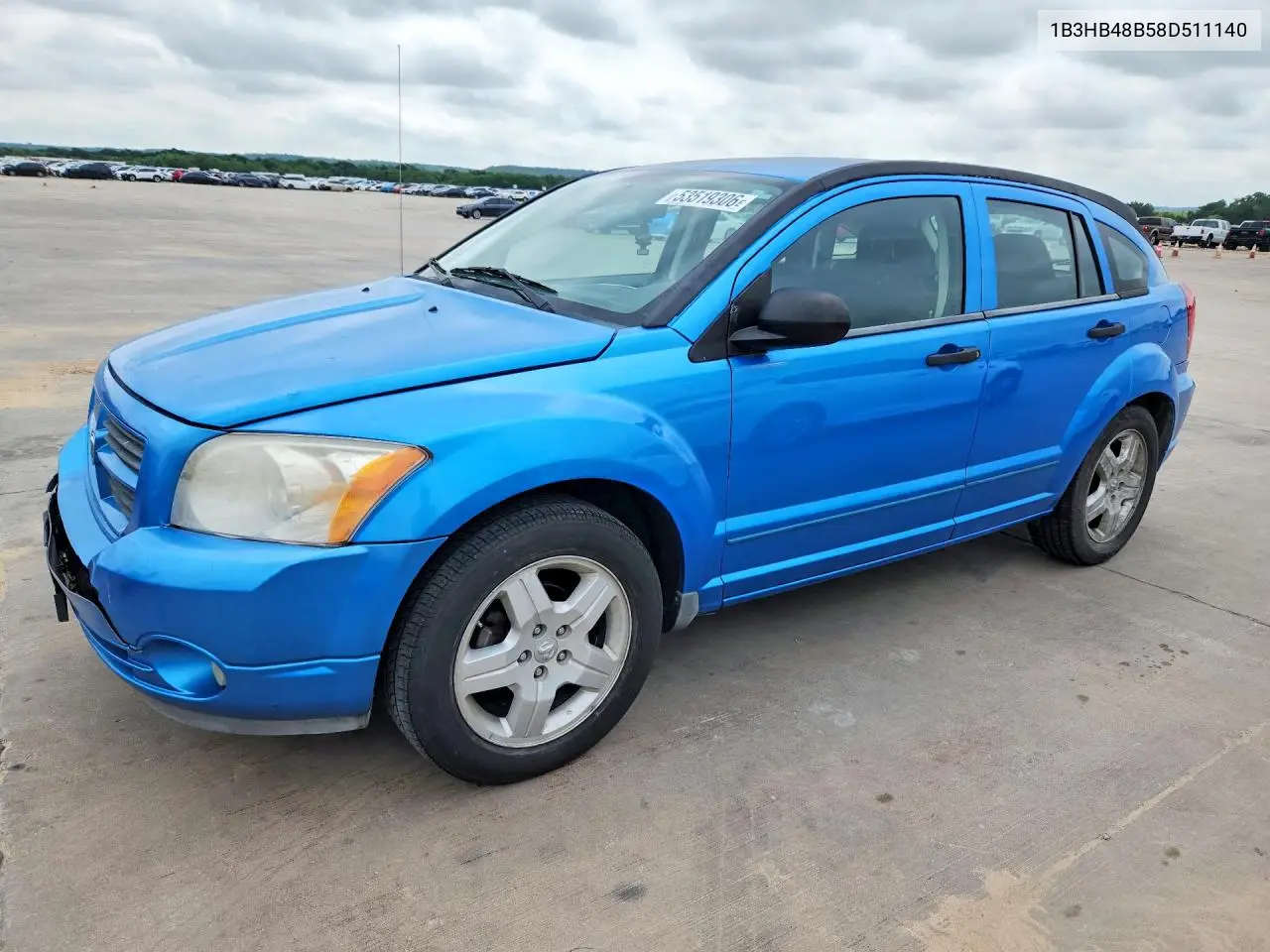 2008 Dodge Caliber Sxt VIN: 1B3HB48B58D511140 Lot: 53519306