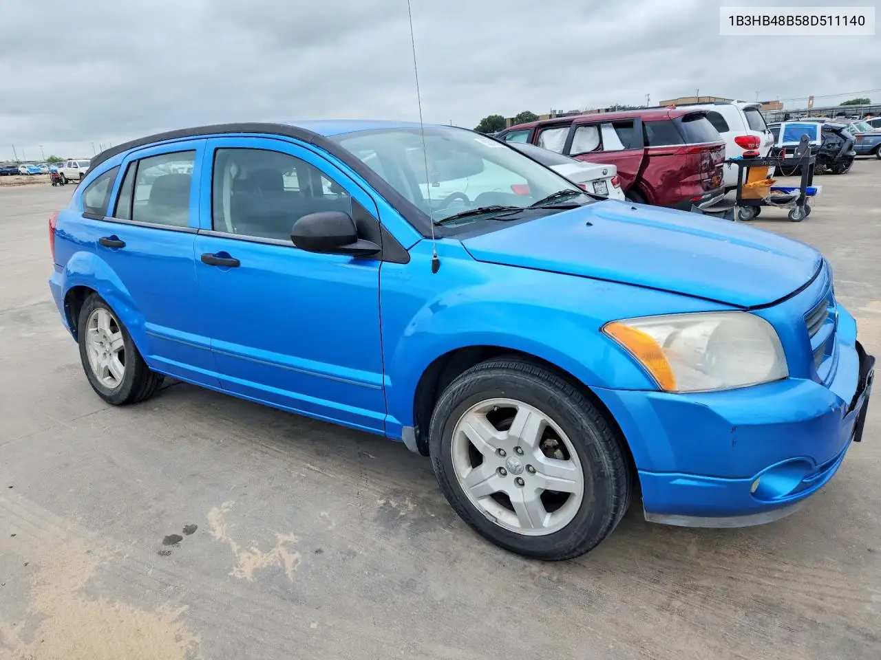 2008 Dodge Caliber Sxt VIN: 1B3HB48B58D511140 Lot: 53519306