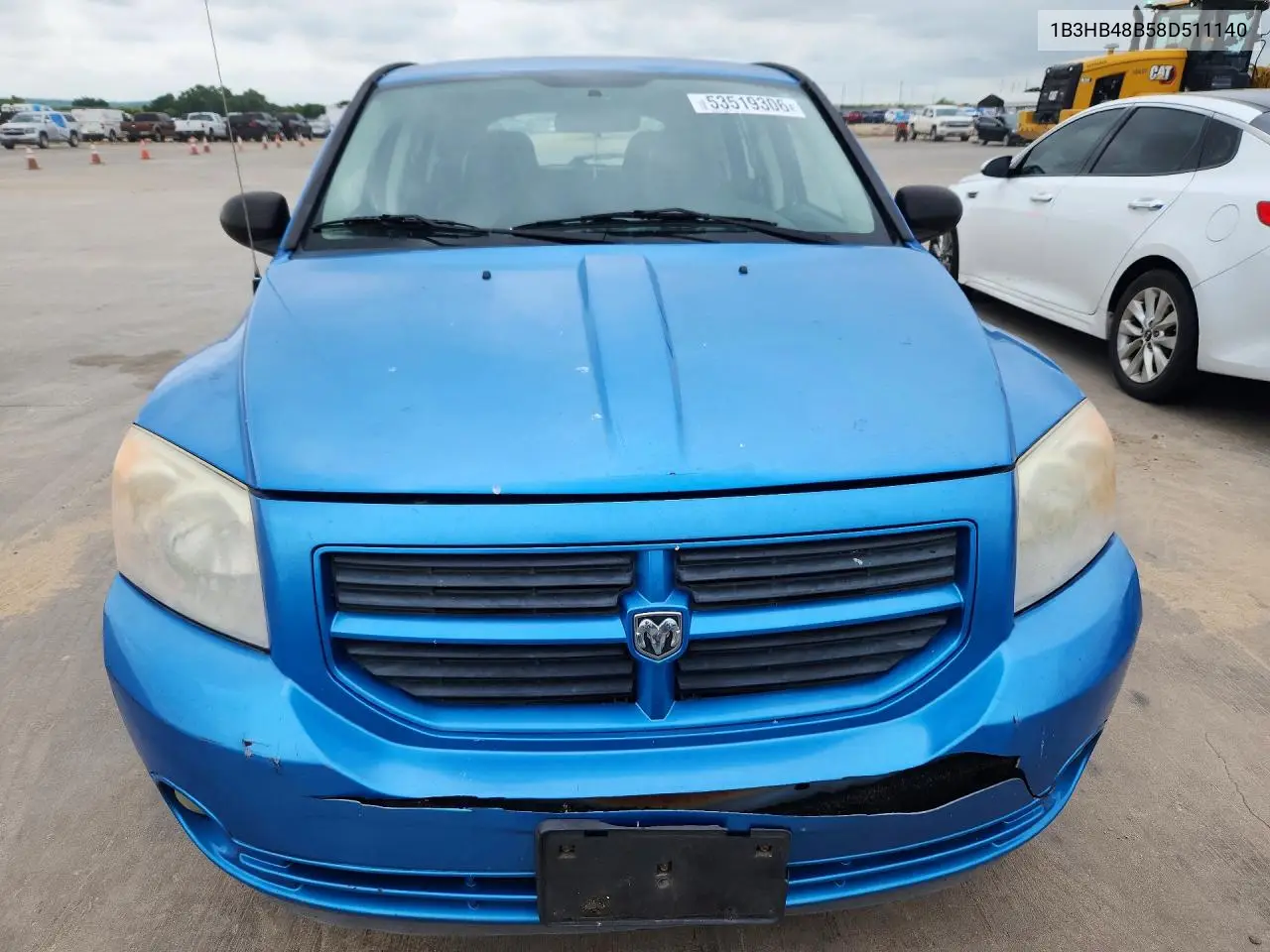 2008 Dodge Caliber Sxt VIN: 1B3HB48B58D511140 Lot: 53519306