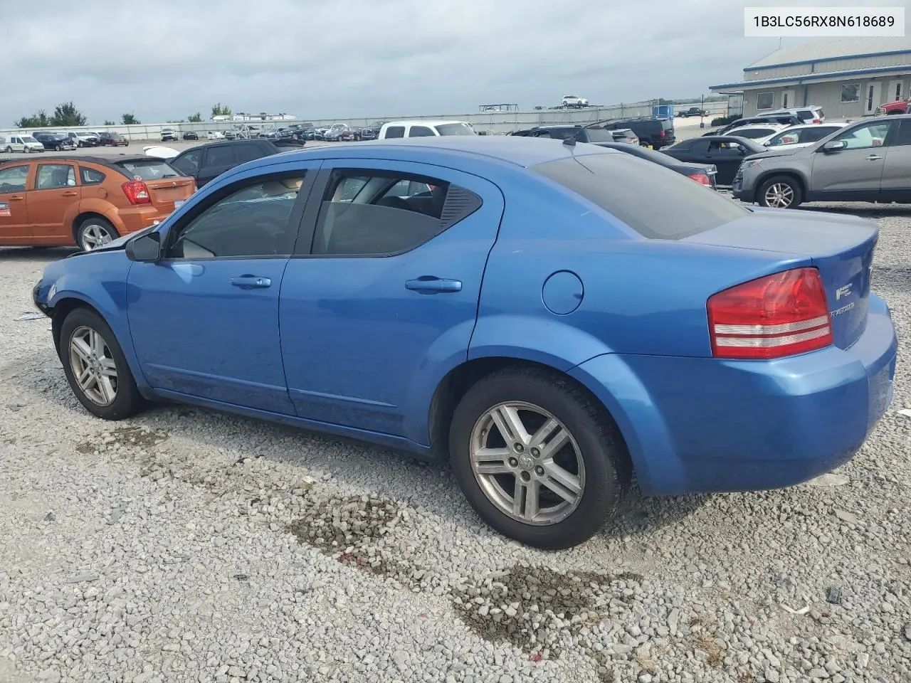 1B3LC56RX8N618689 2008 Dodge Avenger Sxt