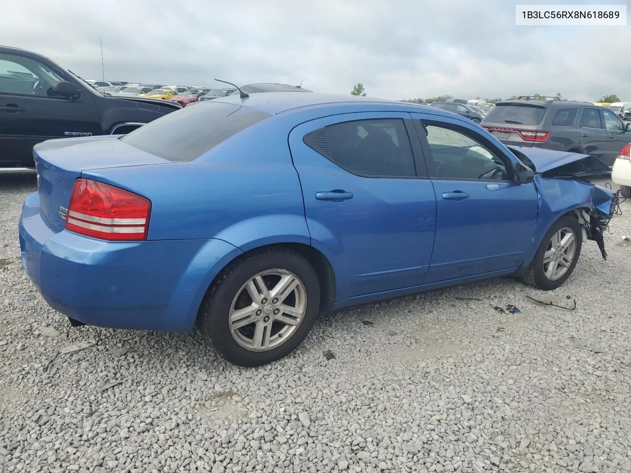 1B3LC56RX8N618689 2008 Dodge Avenger Sxt