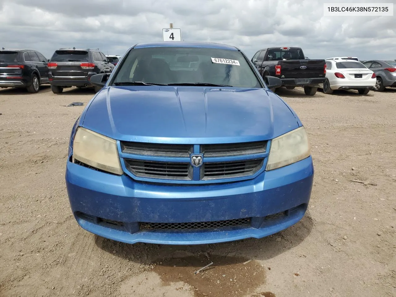 1B3LC46K38N572135 2008 Dodge Avenger Se