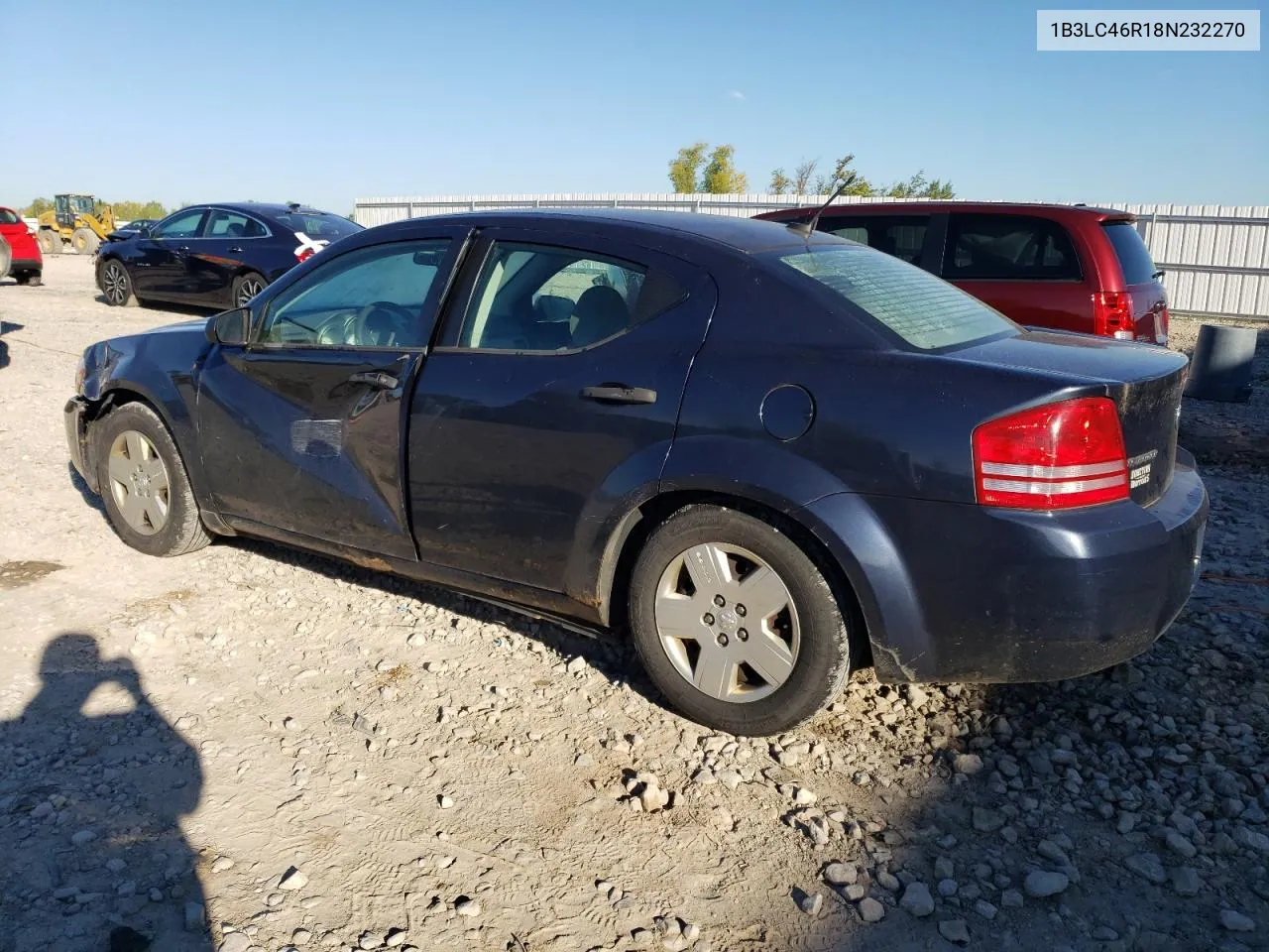 1B3LC46R18N232270 2008 Dodge Avenger Se